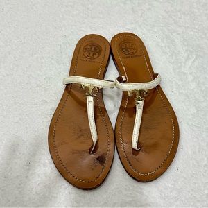 Tory Burch Half Moon Thong Sandals
